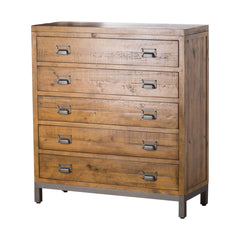 The Draftsman Collection Five Drawer Chest Image 1