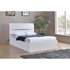 Arden High Gloss Storage Bed Double Image 2